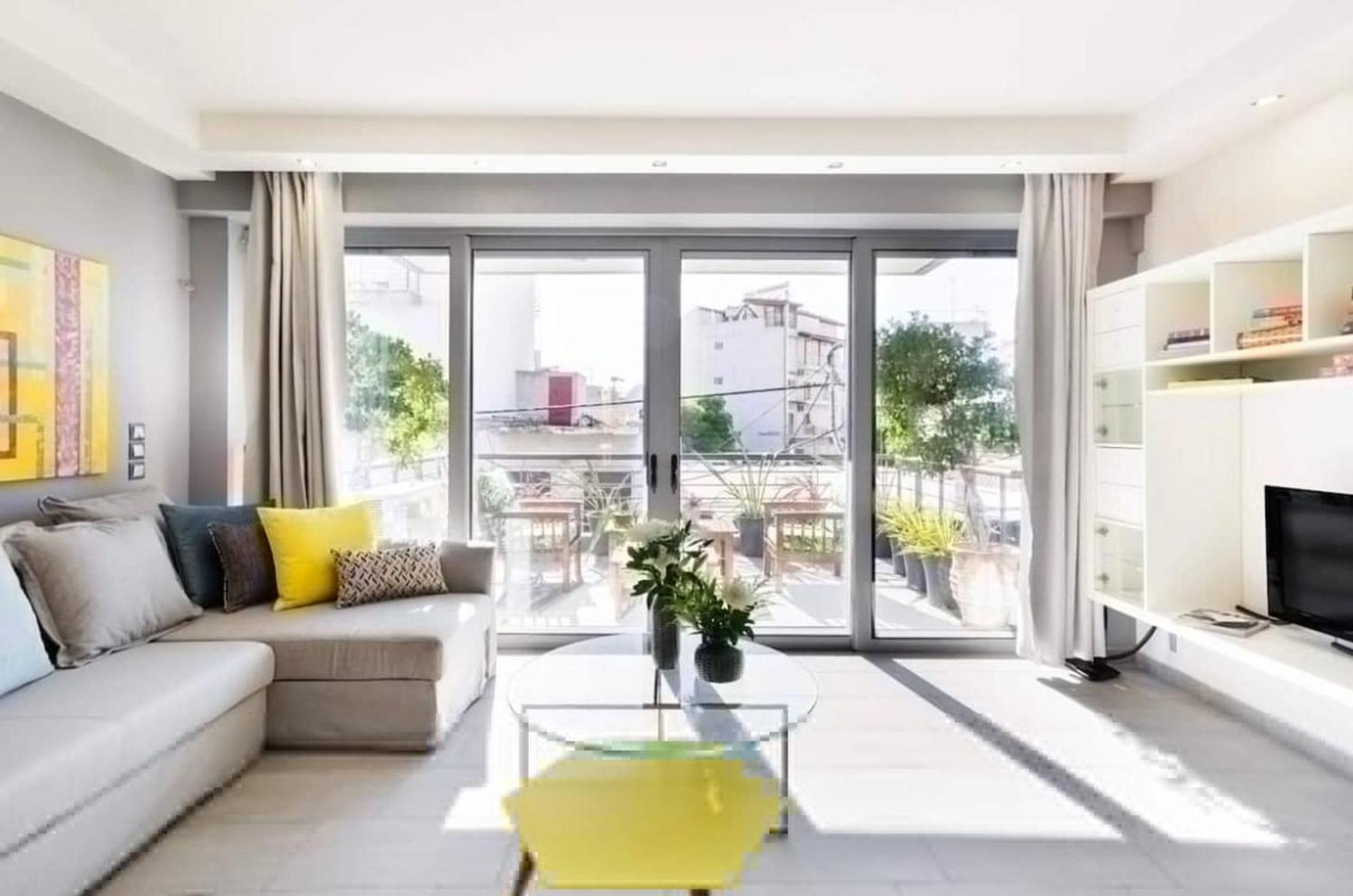 Stylish Boutique Loft With Private Balcony Apartman Athén Kültér fotó